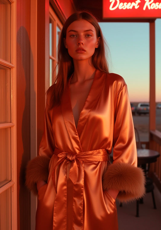 Peach Robe