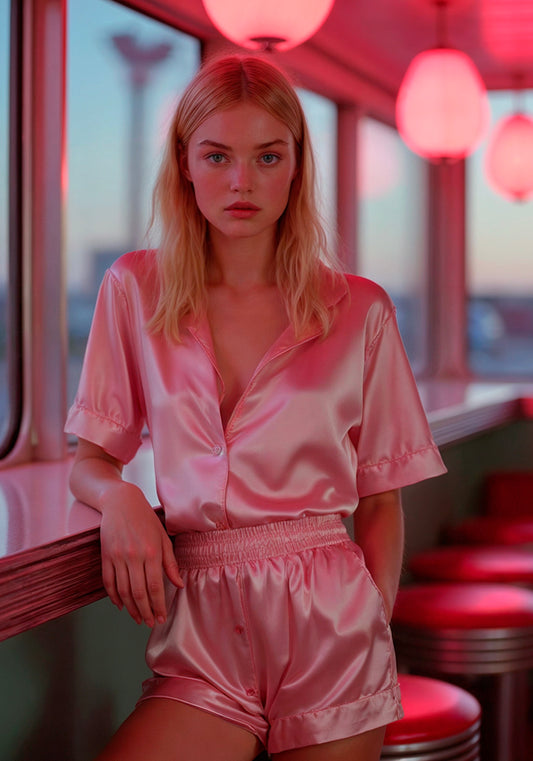 Bubblegum Short Pajamas