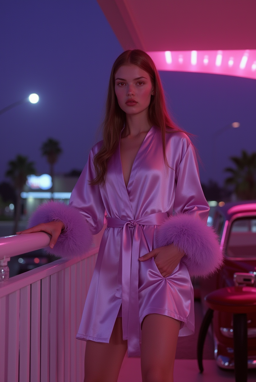 Lavender Robe
