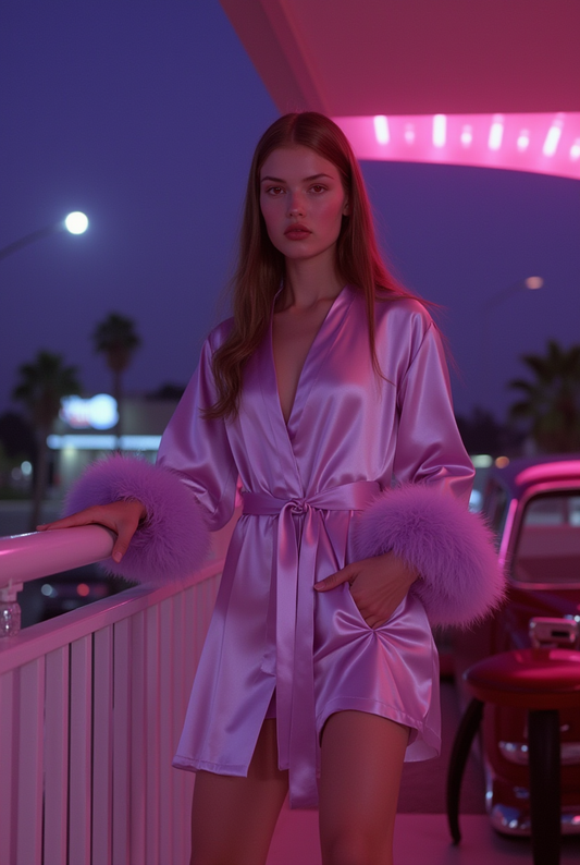 Lavender Robe