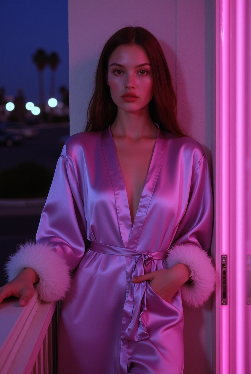 Lavender Robe
