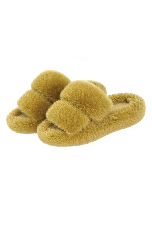 Lemon Drizzle Slippers