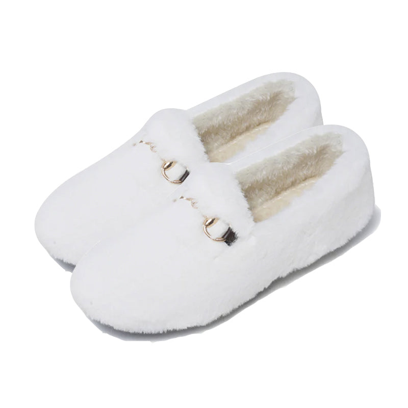 Aitana White Loafers