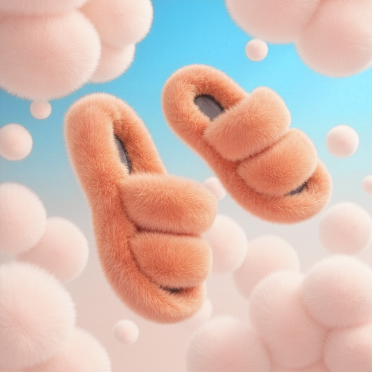 Peach Sorbet Slippers