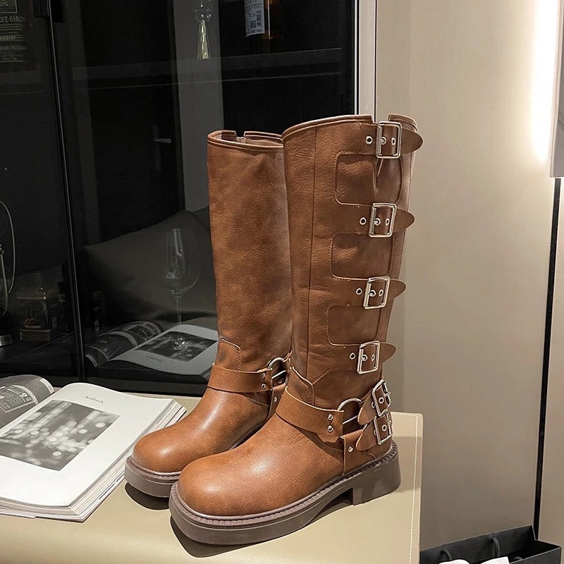 Hanna Brown Boots