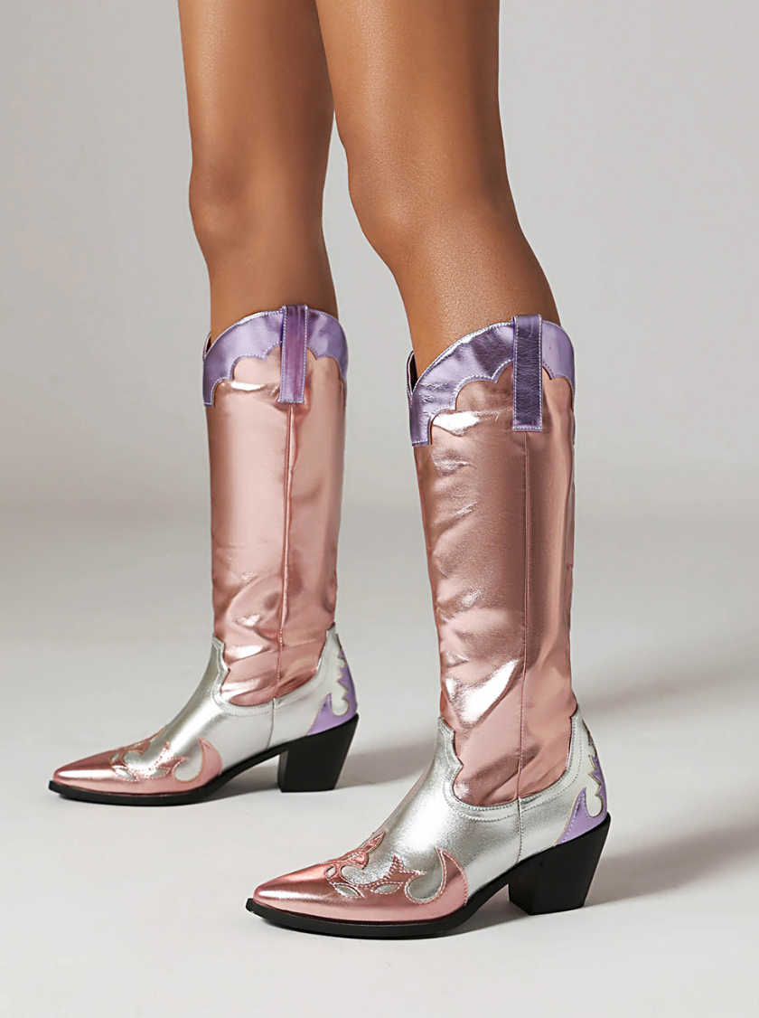 Malena Pink Boots