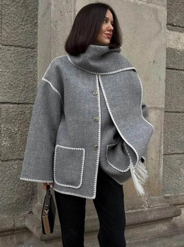 Arnela Gray Coat