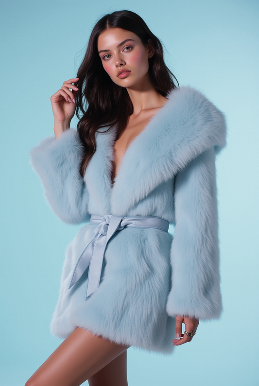 Sky Cream Robe