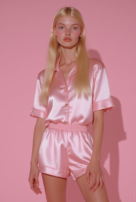 Bubblegum Short Pajamas