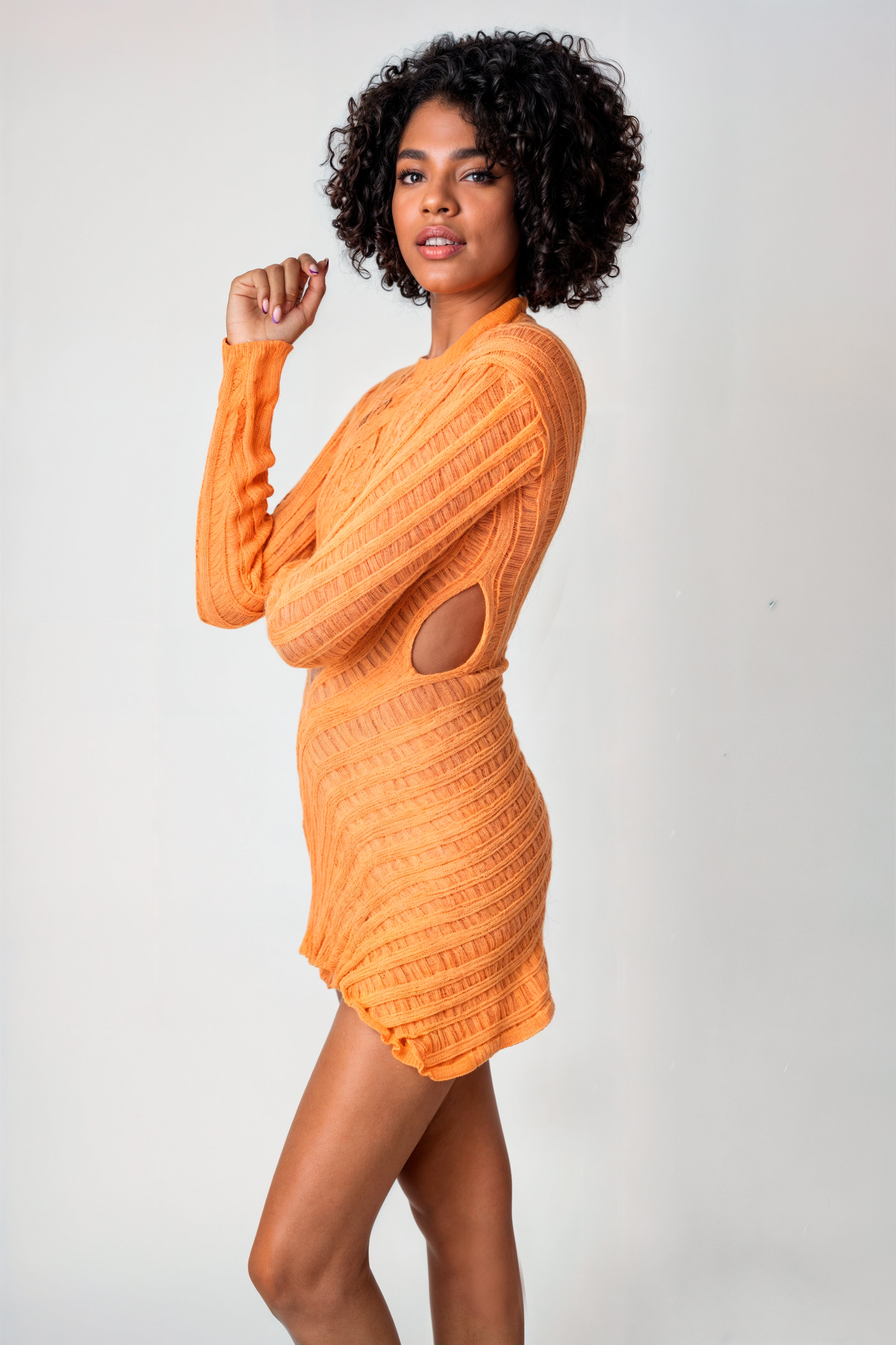 Marylin Orange Dress
