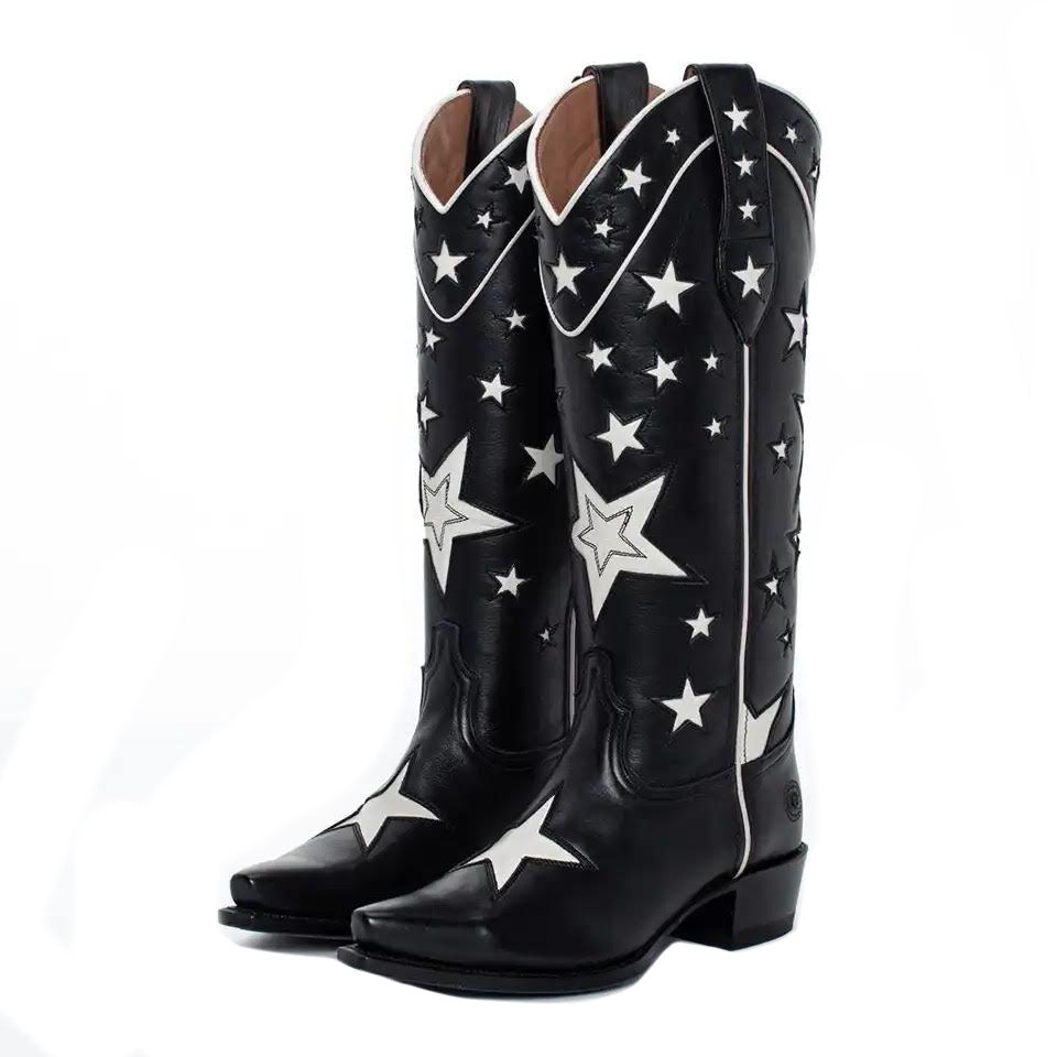 The Stars Black Boots