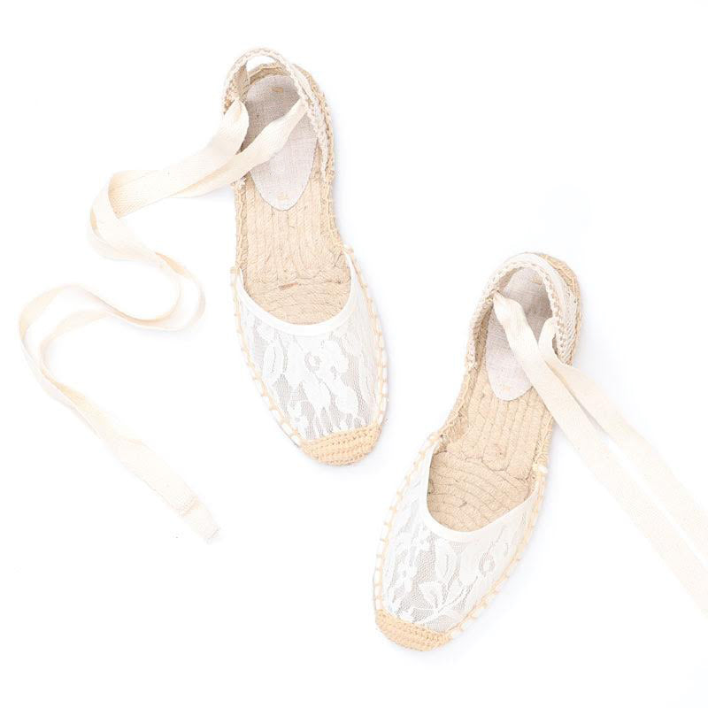 Vivienne Lace white Sandals