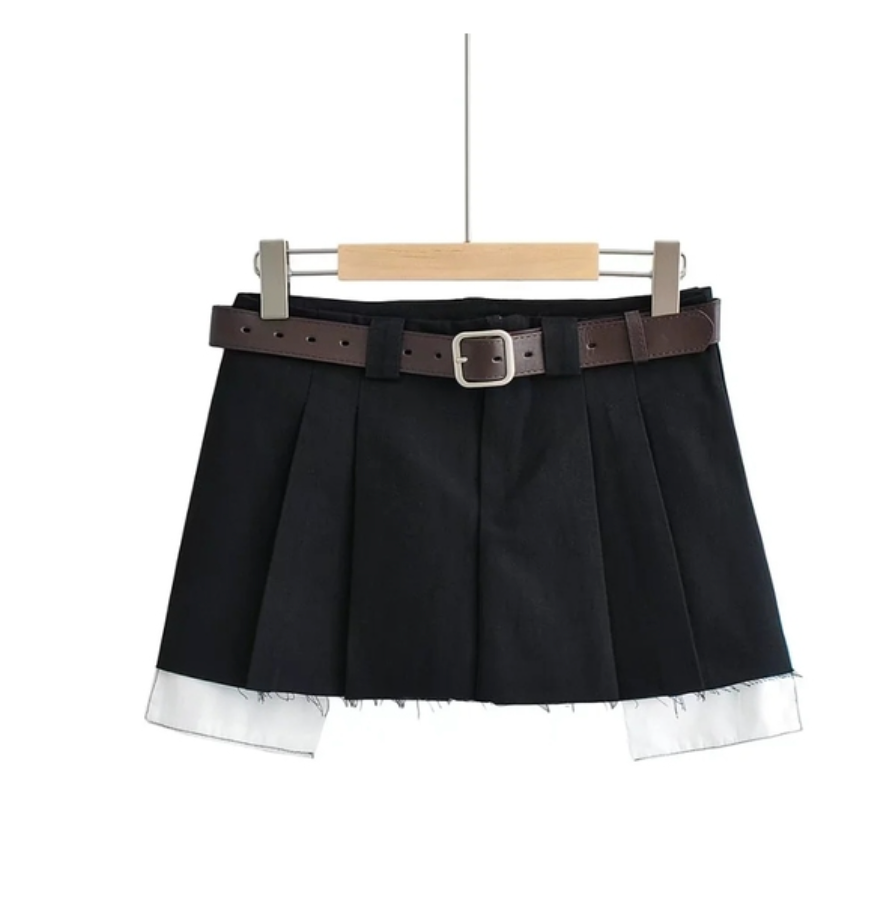 Amira Black Skirt