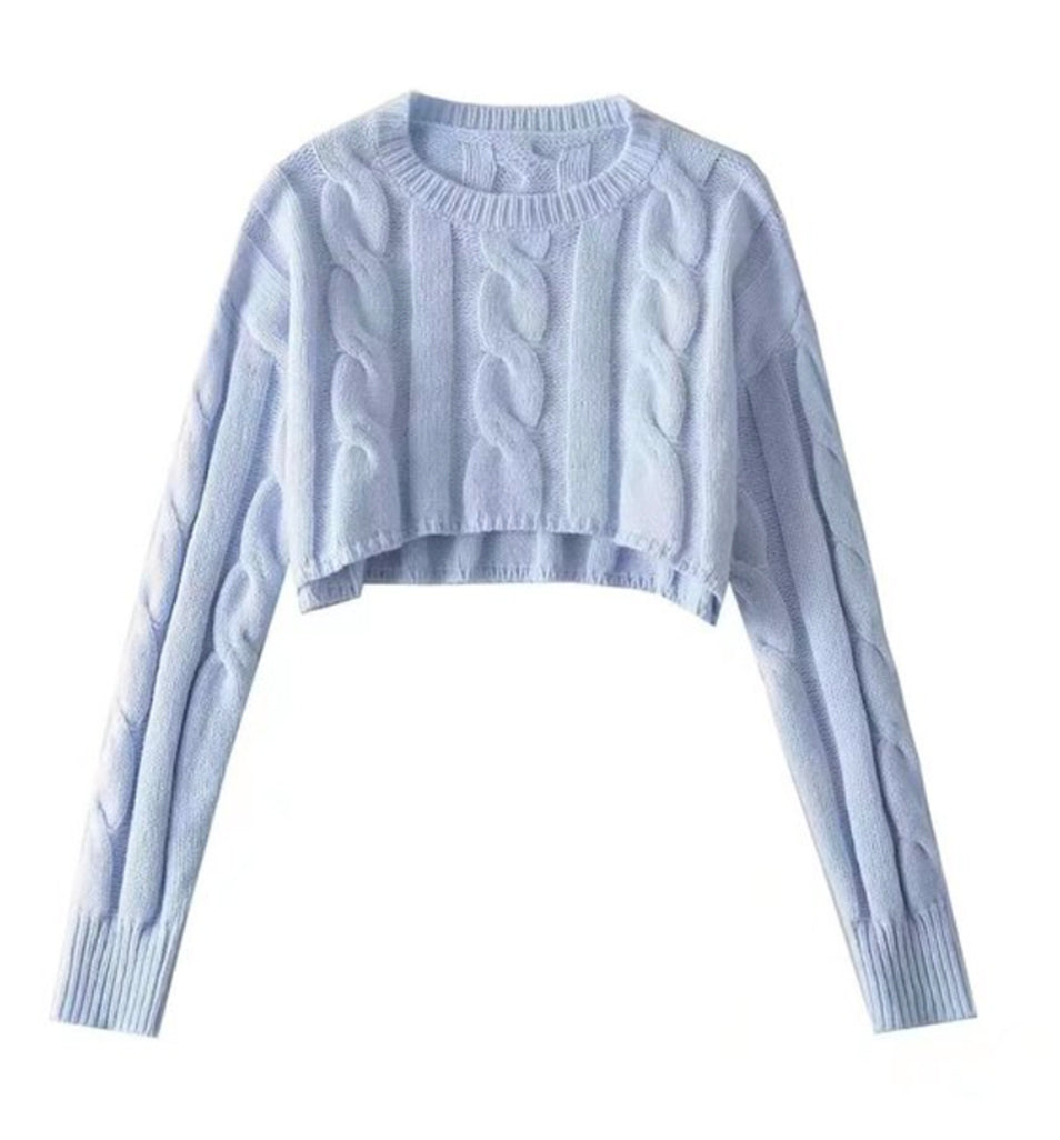 Amira Blue Sweater