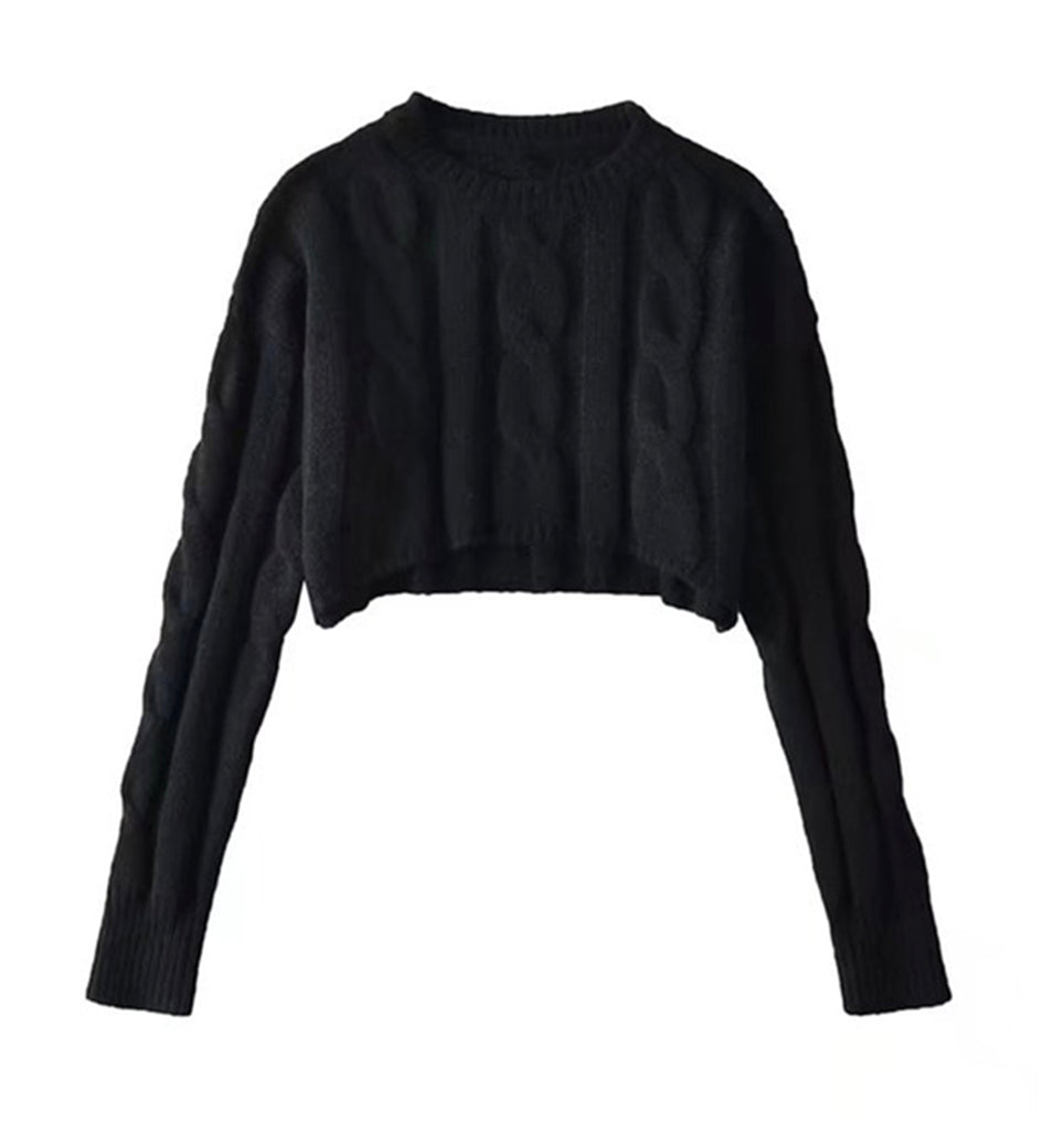 Amira Black Sweater
