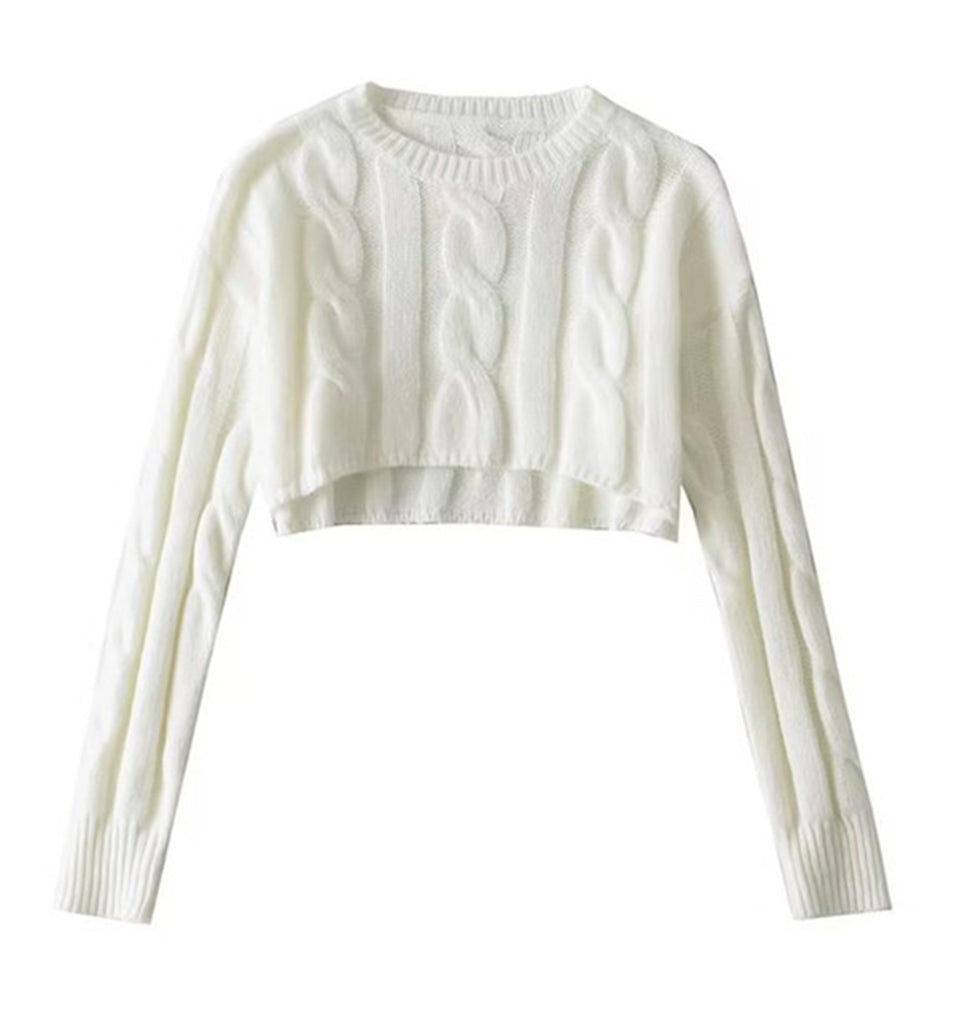 Amira White Sweater