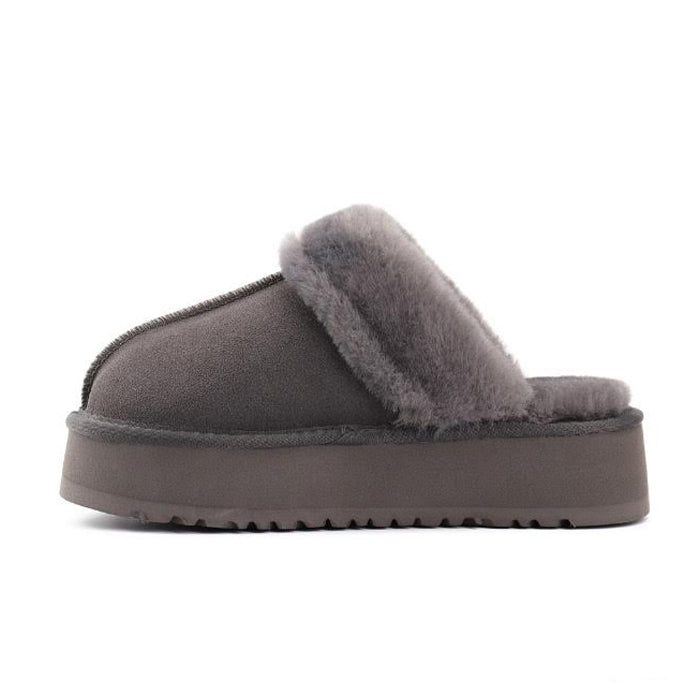 Aby Gray Slippers